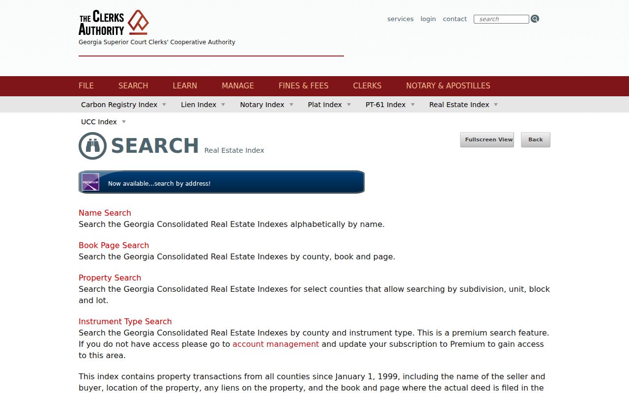 Roswell people search in the Fulton deed index