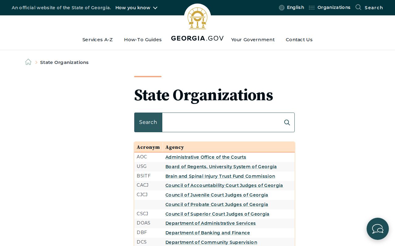 Roswell voter registration records and Georgia state agency directory